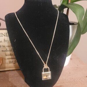 COACH - Necklace with Locket (removable) charm